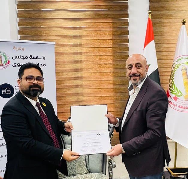 A training workshop for members of the Nineveh Provincial Council on Local Governance functions - Responsibilities, Powers and Challenges.