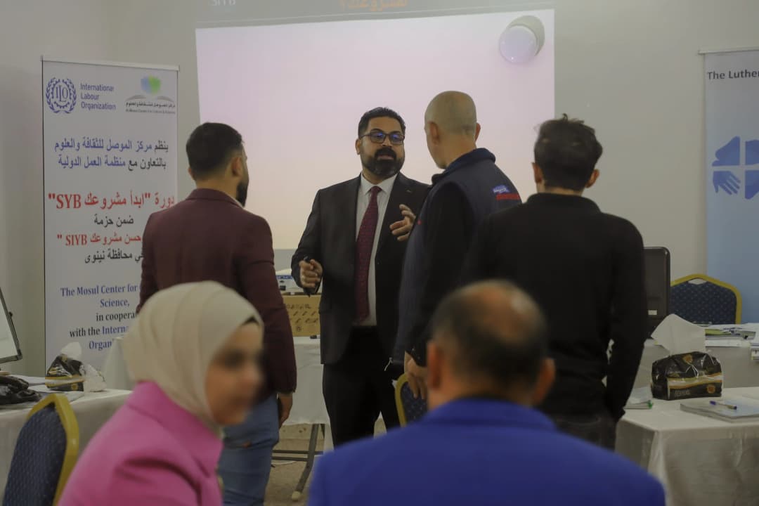 Start your business SIYB course inspires entrepreneurship in Nineveh